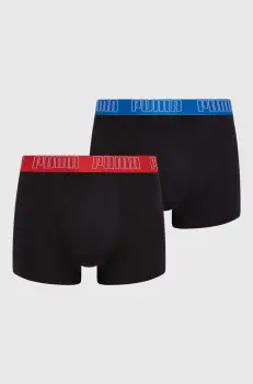 Puma boxeri 2-pack barbati, culoarea negru, 938321 imagine