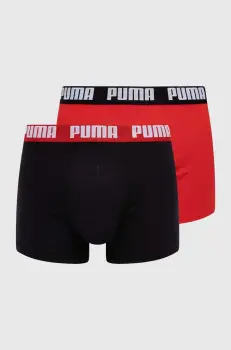 Puma boxeri 2-pack barbati, culoarea rosu, 938320 imagine