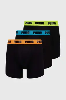 Puma boxeri 3-pack barbati, culoarea negru, 938327 imagine