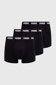 Puma boxeri 3-pack barbati, culoarea negru, 938327 imagine