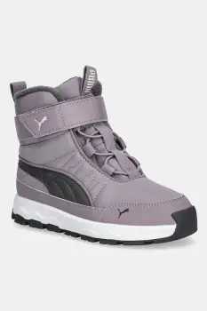 Puma cizme de iarna copii Evolve Boot AC+ PS culoarea negru, 392645 imagine