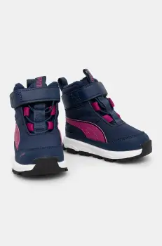 Puma cizme de iarna pentru copii Evolve Boot AC+ Inf culoarea albastru marin imagine