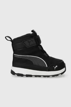 Puma cizme de iarna pentru copii Evolve Boot AC+ Inf culoarea negru imagine