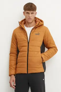 Puma geaca barbati, culoarea maro, de tranzitie imagine