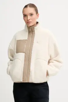 Puma geaca cu doua fete culoarea bej, de tranzitie, oversize, 688386 imagine