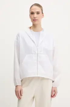 Puma geaca culoarea alb, de tranzitie, oversize, 629917 imagine