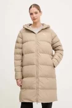 Puma geaca culoarea bej, de iarna, 688384 imagine