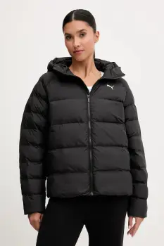 Puma geaca culoarea negru, 688385 imagine