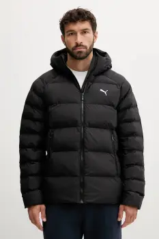 Puma geaca culoarea negru, de iarna, 688367 imagine