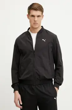 Puma geaca culoarea negru, de tranzitie, 629903 imagine