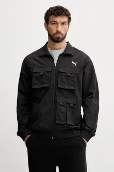 Puma geaca culoarea negru, de tranzitie, 632092 imagine