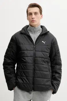 Puma geaca culoarea negru, de tranzitie, 685210 imagine