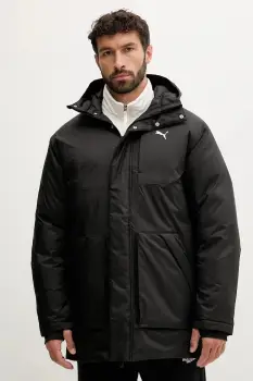 Puma geaca de puf culoarea negru, de iarna, 688380 imagine