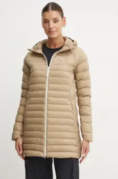 Puma geaca femei, culoarea bej, de tranzitie imagine