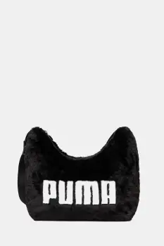 Puma geanta Up Faux Fur culoarea negru, 91869 imagine