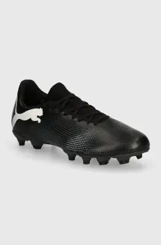 Puma ghete de fotbal korki Future 7 Play culoarea negru, 107723 imagine