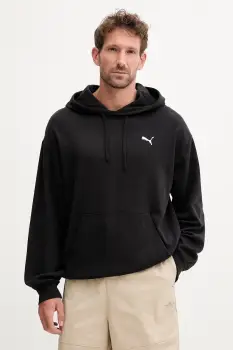 Puma hanorac cu gluga pentru barbati, din bumbac Essentials Elevated imagine