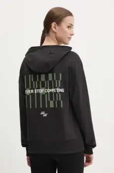 Puma hanorac de antrenament PUMA x HYROX culoarea negru, cu gluga, cu imprimeu, 526907 imagine