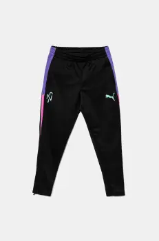 Puma pantaloni copii Neymar Creativity Training Pant culoarea negru, cu imprimeu, 660090 imagine
