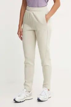 Puma pantaloni de trening culoarea gri, neted, 681672 imagine