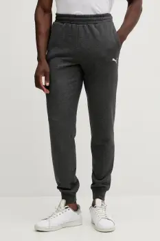 Puma pantaloni de trening culoarea gri, uni, 682614 imagine