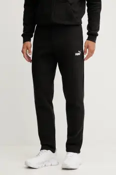 Puma pantaloni de trening culoarea negru, uni, 682610 imagine