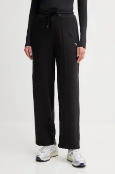 Puma pantaloni de trening culoarea negru, uni, 688129 imagine