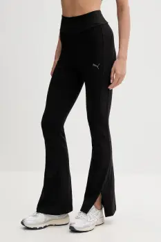 Puma pantaloni de trening culoarea negru, uni, 688156 imagine