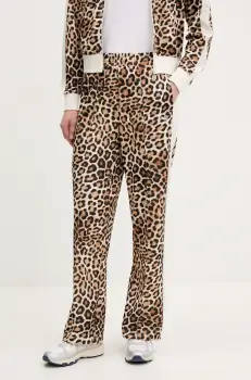 Puma pantaloni de trening femei, culoarea maro, modelator, 632343 imagine