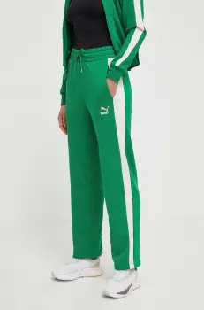 Puma pantaloni de trening femei ICONIC T7 imagine