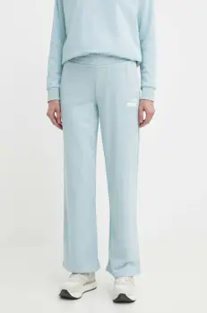 Puma pantaloni de trening neted, 678745 imagine