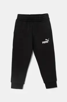 Puma pantaloni de trening pentru copii ESS No. 1 Logo Sweatpants TR culoarea negru, neted, 684934 imagine