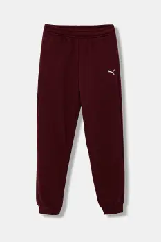 Puma pantaloni de trening pentru copii ESS Sweatpants CL FL culoarea bej, uni, 684898 imagine