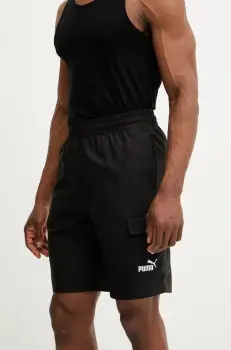 Puma pantaloni scurti barbati, culoarea negru, 682664 imagine