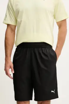 Puma pantaloni scurti de antrenament culoarea negru, 682604 imagine