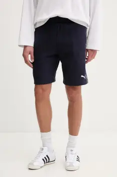 Puma pantaloni scurti de trening pentru barbati, cu bumbac Essential Tape imagine