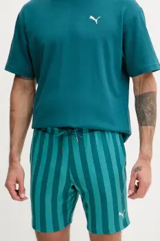 Puma pantaloni scurti de trening pentru barbati, cu bumbac Puma Class imagine