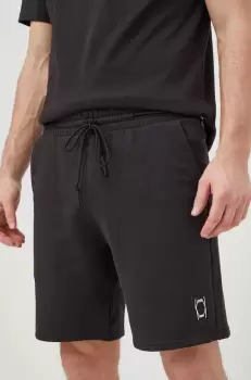 Puma pantaloni scurti din bumbac culoarea negru imagine
