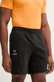 Puma pantaloni scurti din bumbac McLaren imagine