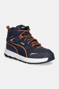 Puma pantofi copii Evolve Trail culoarea albastru marin, 397645 imagine