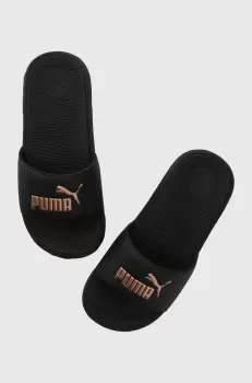 Puma papuci Cool Cat 2.0 femei, culoarea negru imagine
