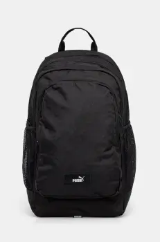 Puma rucsac culoarea negru, mare, neted, 90697 imagine