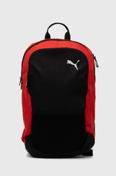 Puma rucsac femei, culoarea rosu, mare, neted, 090239 imagine