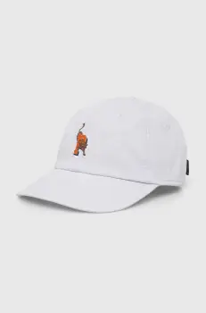 Puma sapca de baseball din bumbac culoarea negru, neted, 24605 imagine