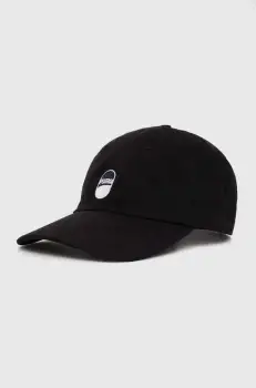 Puma sapca de baseball din bumbac Downtown Low Curve Cap culoarea negru, cu imprimeu, 025312 imagine