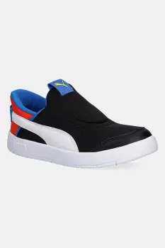 Puma sneakers pentru copii Courtflex v3 SLIPTECH PS culoarea negru, 399734 imagine