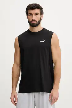 Puma tricou barbati din bumbac Essential Logo imagine