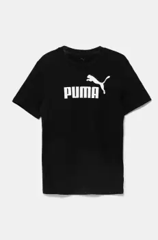 Puma tricou copii ESS No. 1 Logo Tee culoarea negru, 684892 imagine