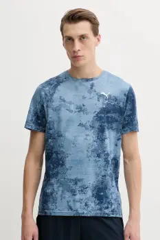 Puma tricou de antrenament cu imprimeu, 526718 imagine