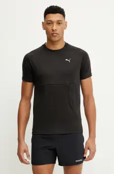 Puma tricou de antrenament culoarea negru, cu imprimeu, 629673 imagine